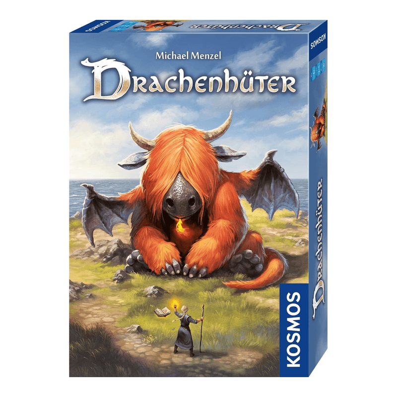 KOSMOS 683757 Drachenhüter, Großes Kartenspiel für die ganze Familie ab 8 Jahren, 123 schöne, großformatige Drachenkarten, Andor Autor Michael
