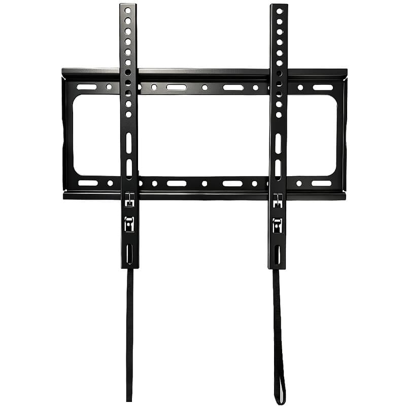 Feste TV-Wandhalterung für 32-65 Zoll Fernseher, max. VESA 400 x 400 mm, belastbar bis 45 kg, platzsparendes Design, geeignet für Beton-, Ziegel-