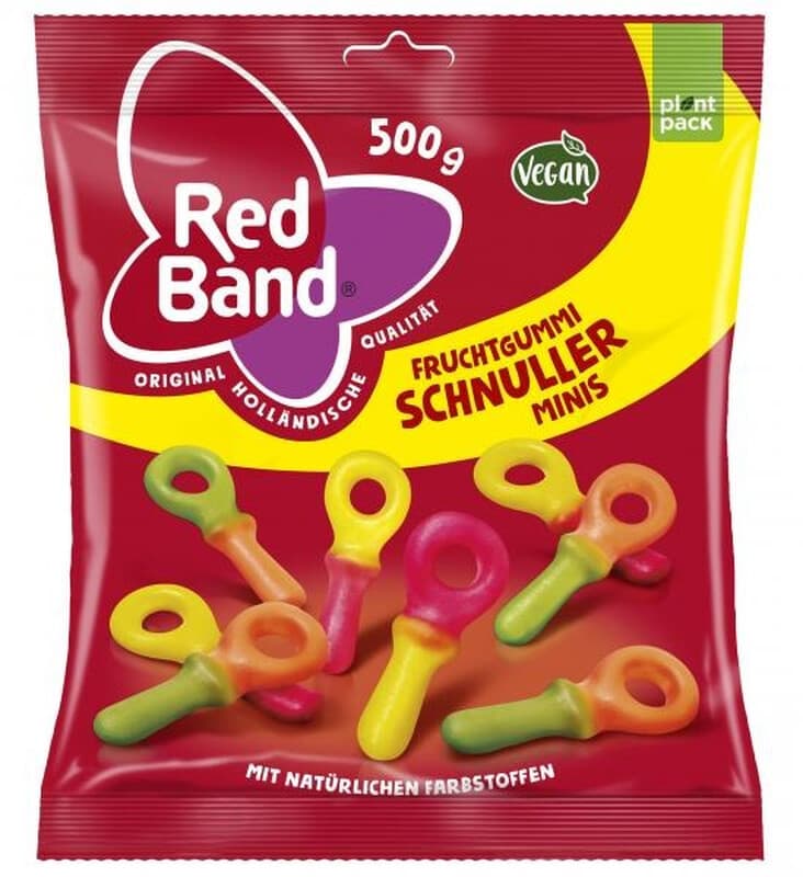 Red Band Fruchtgummi Schnuller Minis 500 g