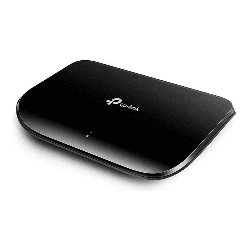 TP-Link TL-SG1005D 5-Port Gigabit Desktop-Switch, 5x 10/100/1000 Mbit/s RJ45 Ports, Auto-Negotiation, Auto-MDI/MDIX, Green IT, 70% Energieeinsparung,