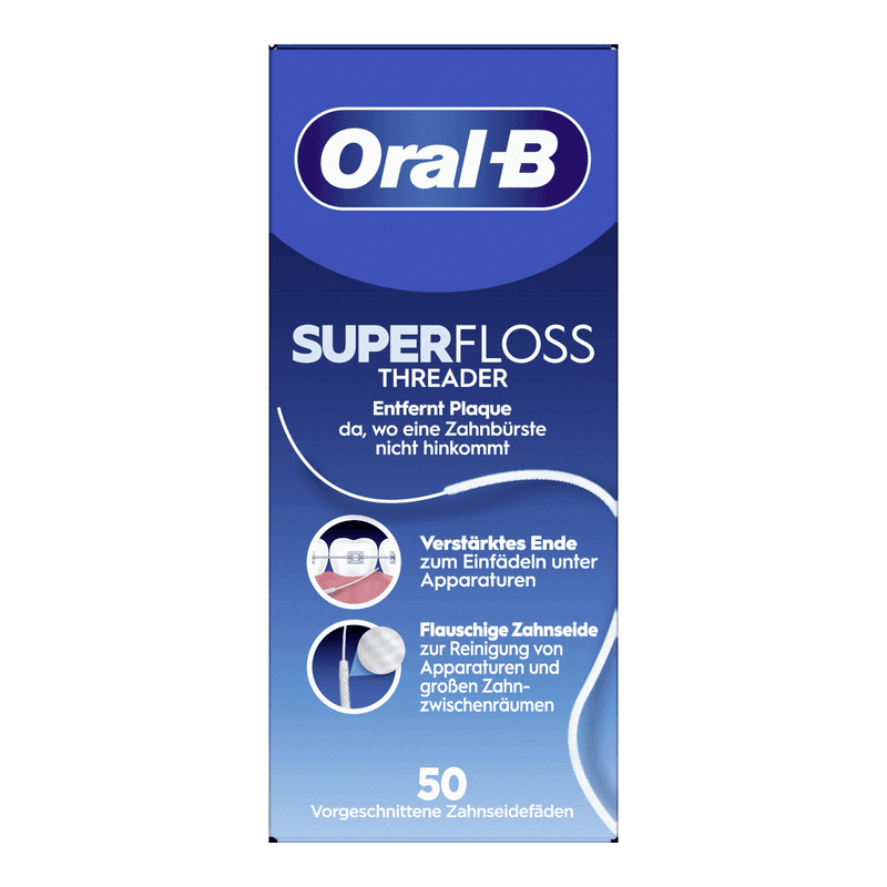 Oral-B Threader Zahnseide 50 Fäden 50 St