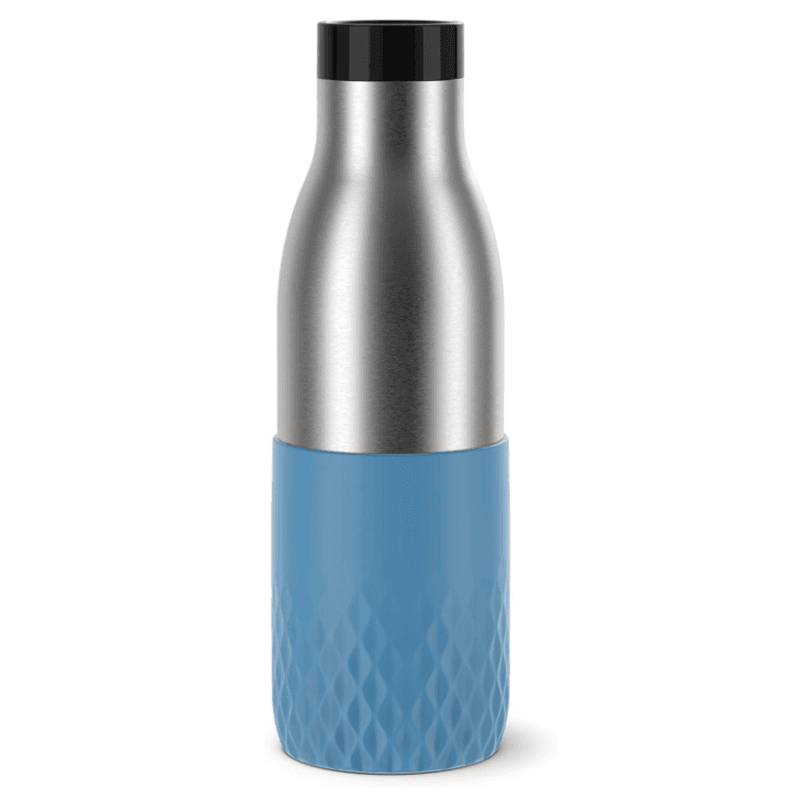 Tefal Bludrop Trinkflasche, 0,5 l, Edelstahl, blau