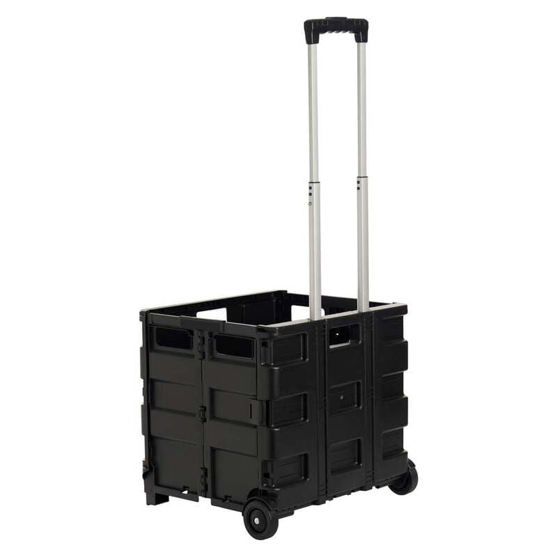 PROBUILDER Faltbarer Bollerwagen 25 kg, schwarz