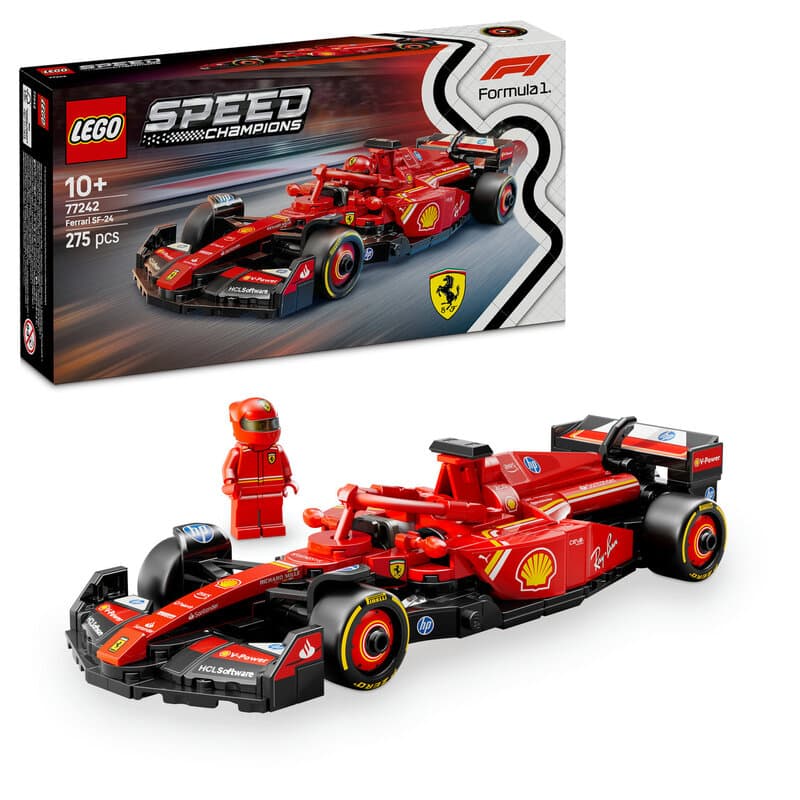 LEGO Speed Champions 77242 Ferrari SF-24 F1® Rennwagen