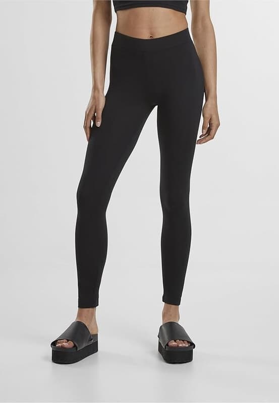 Urban Classics Damen-Jersey-Leggings schwarz XL