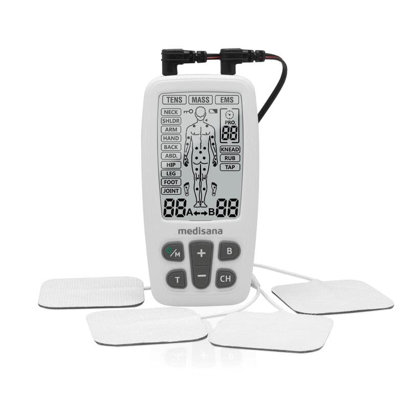 Medisana TT 200 3-in-1 Elektrotherapiegerät TENS EMS Massage 1 Stück Weiß 22 Programme