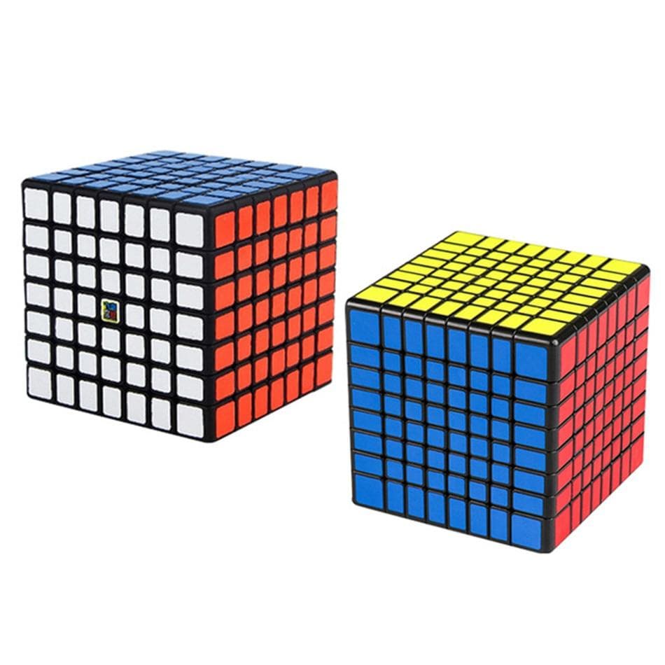 Moyu Meilong Speedcube Schwarzer Aufkleber 6x6x6 7x7x7 8x8x8 Würfel Magie 4x4 5x5 6x6 7x7 8x8 Geschwindigkeitspuzzle Lernspielzeug Kinder