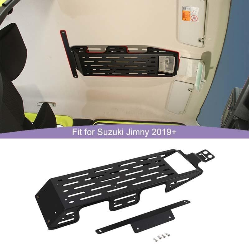 Auto Top Dach Rack Gepäck Lagerung Träger Regal Für Suzuki Jimny 2019 Up Innen Zubehör ( Aluminiumlegierung)