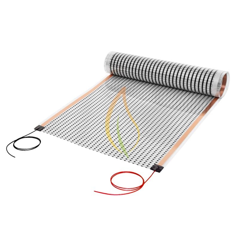 24V Heizfolie 50cm breit 130W/m² 4,5m