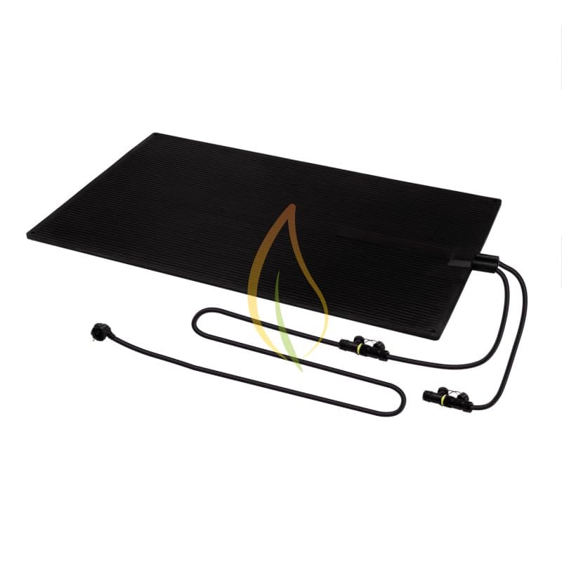 Mi-Heat Gummi-Heizmatte 60x100cm, 300W mit 1,9 Meter Anschlusskabel