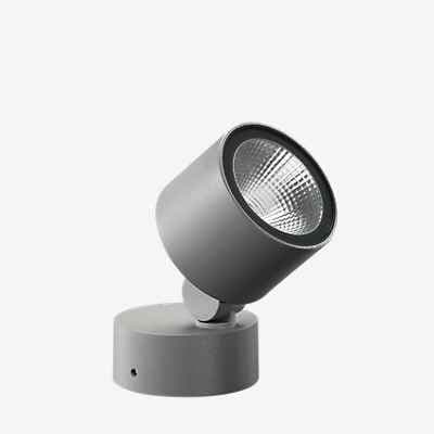 Flos Kirk Strahler LED, grau - 9 cm