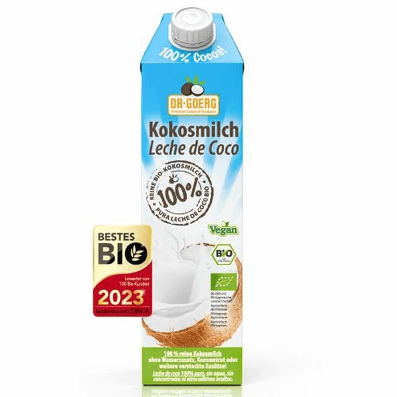 Bio-Kokosnuss-Gemüsedrink, 1000 ml, Dr. Goerg