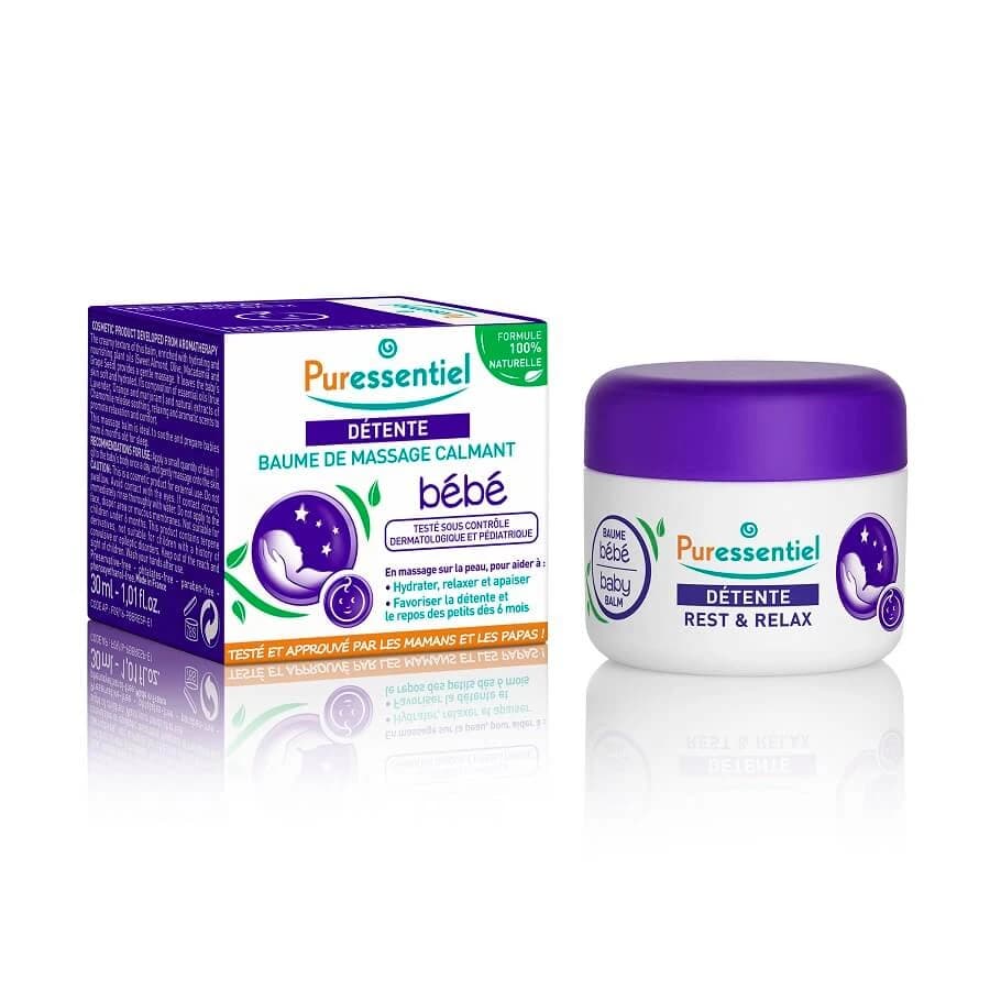 Massage-Salbe mit 5 ätherischen Ölen, 30 ml, Puressentiel
