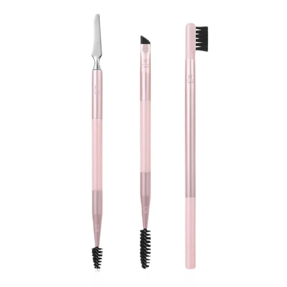 Real Techniques Augenbrauen-Stylingpinsel-Set, 3 Teile