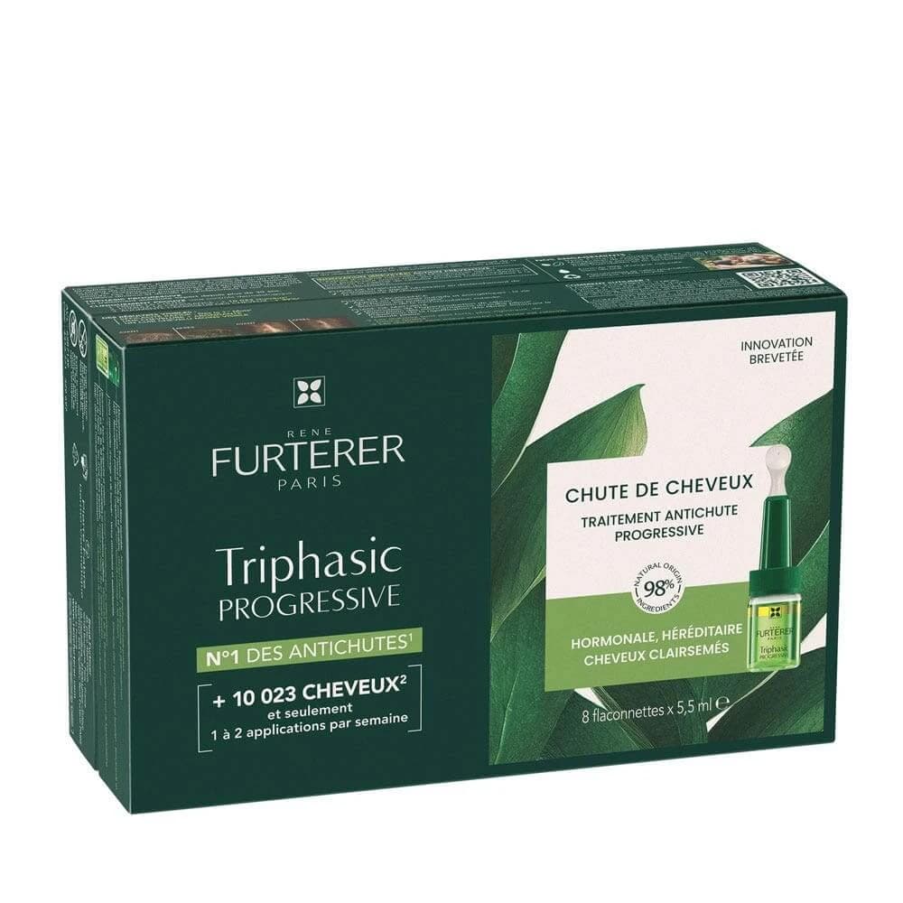 René Furterer Triphasic Progressive Anti-Haarausfall-Kur 8 Ampullen