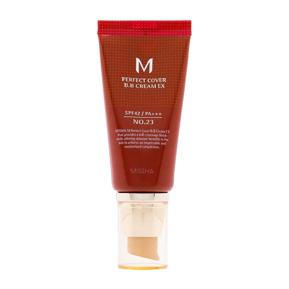 Missha M Perfect Cover BB Cream SPF42 Multifunktions-BB-Creme Nr.23 Natural Beige, 50 ml
