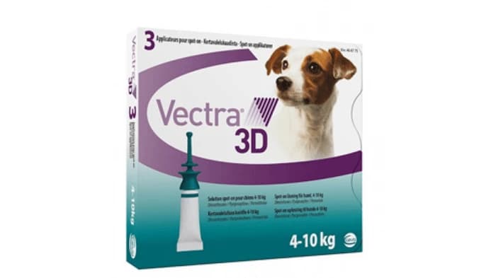 Vectra 3D Spot-on Lösung für Hunde 4-10kg, 1 Pipette