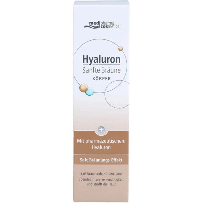 HYALURON SANFTE Bräune Körperpflege Creme 200 ml