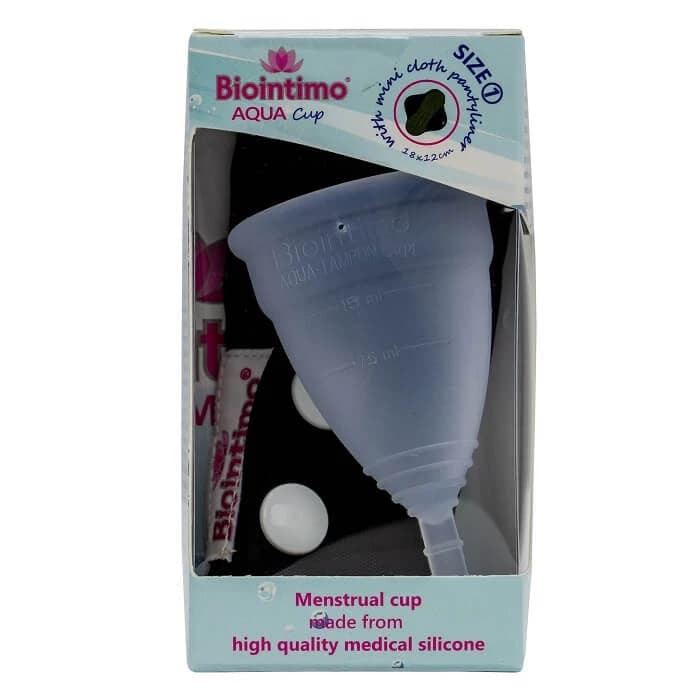 Menstruationstasse Größe 1 Biointimo Aqua-Tampon CUP, Denticare-Gate Kft