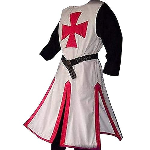 Retro Vintage Mittelalterlich 17. Jahrhundert Maskerade Tunika Ritter Wikinger Kreuzritter Kostüm Herren Vikinger Fantasie Maskerade Party / Abend
