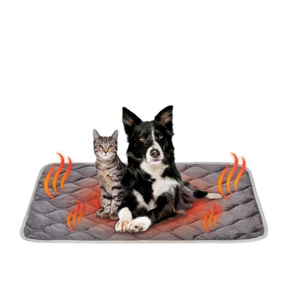 Selbstwärmende Kuschelmatte Haustier 88x58 cm