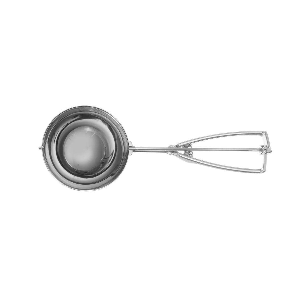 HENDI Eisportionierer Stöckel 1/10 ø 7 cm Edelstahl für Eiskugeln mit Kugel Auswurf spülmaschinenfest