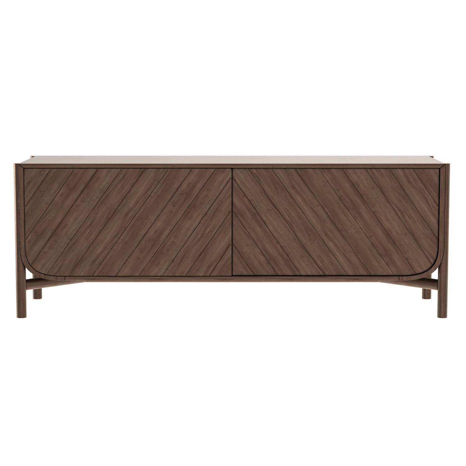 Hartô - Anrichte Marius - Holz natur - Getöntes Eichenholz - Designer Pierre-François Dubois