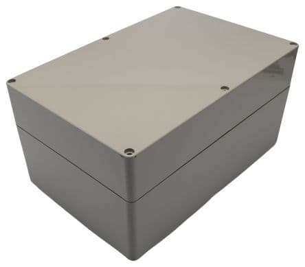 RS PRO 5U3; Universalgehäuse; ABS; Grau; IK07 IP66 Breite 160.3 mm Höhe 120 mm Länge 240.3 mm