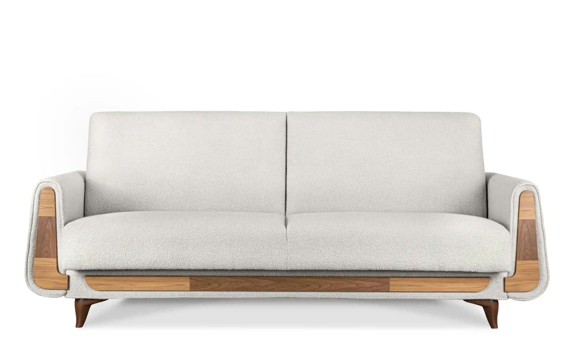 KONSIMO Einzelsofa ¦ weiß ¦ Maße (cm): B: 230 H: 98 Sofas > Schlafsofas - Sconto