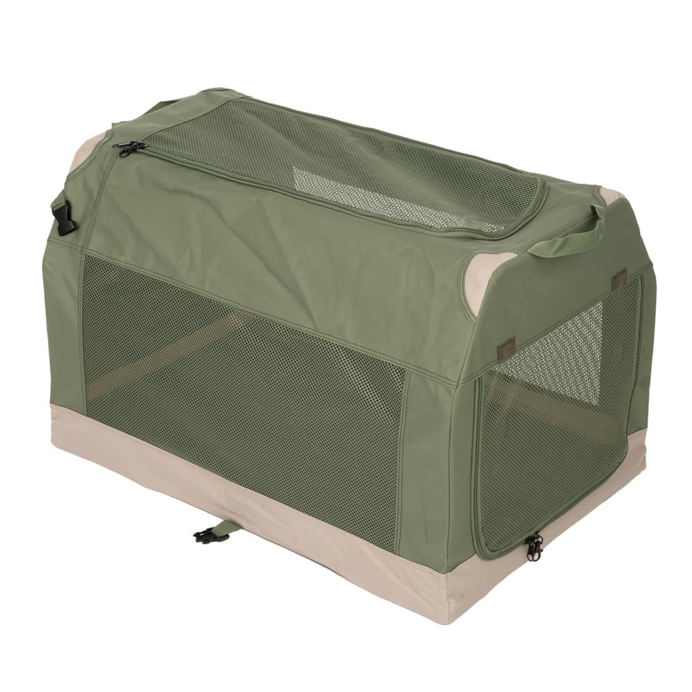 zooplus Basics Faltbare Hundebox - Größe L: B 61 x T 91 x H 58 cm