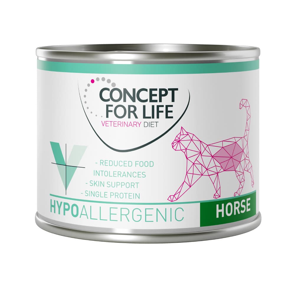 Concept for Life Veterinary Diet Hypoallergenic Pferd - Sparpaket: 24 x 200 g