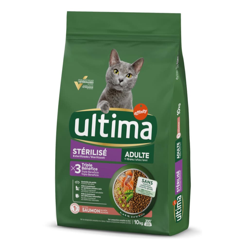 Ultima Sterilized Adult Lachs - Sparpaket: 2 x 10 kg