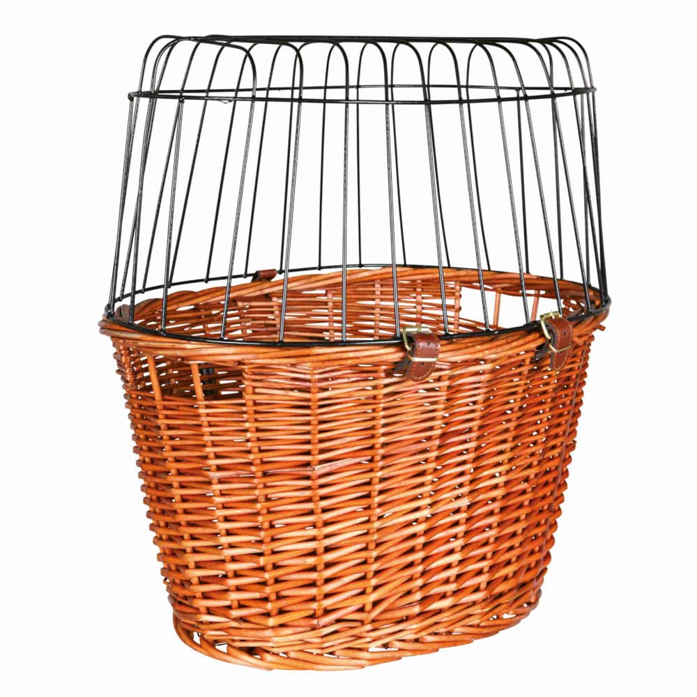 Trixie Front-Fahrradkorb mit Gitter - L 44 x B 33 x H 48 cm
