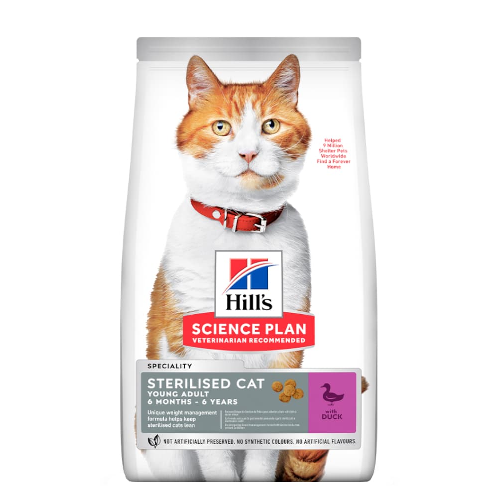 Hill’s Science Plan Adult Sterilised z raco - 1,5 kg