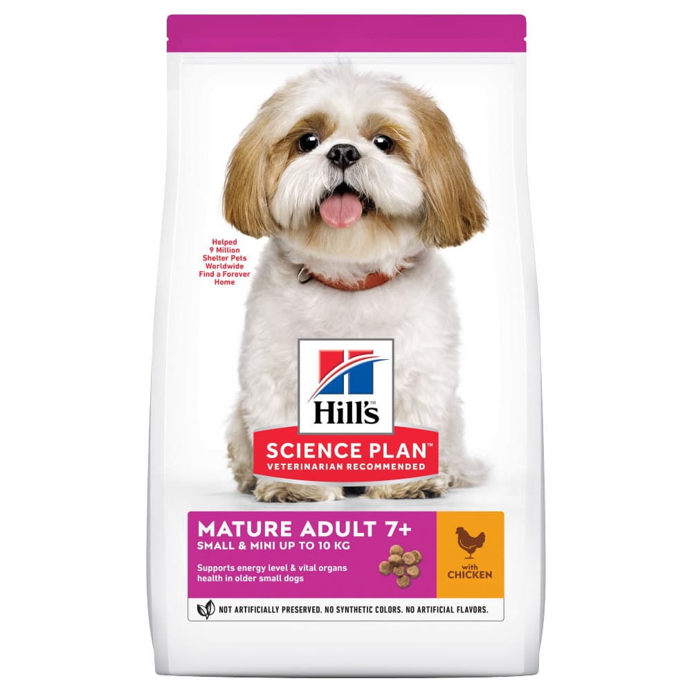 Hill's Science Plan Mature Adult 7+ Small & Mini s piščancem - 3 kg