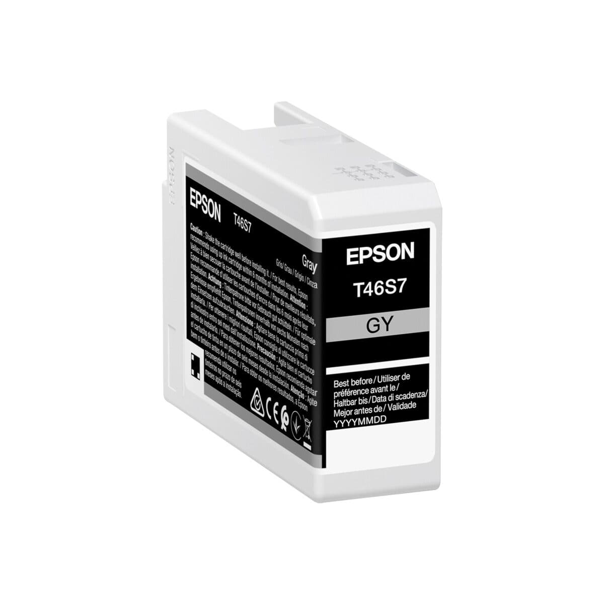 Epson Tintenpatrone gray T 46S7 25 ml Ultrachrome Pro 10