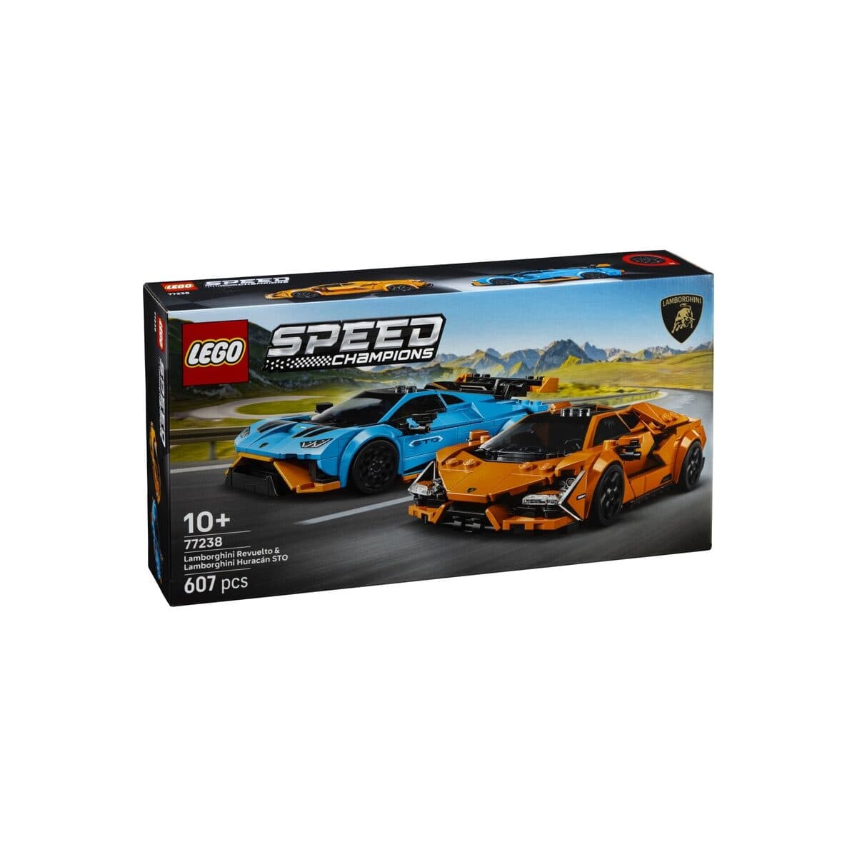 LEGO Speed Champions 77238 Lamborghini Revuelto und Huracan