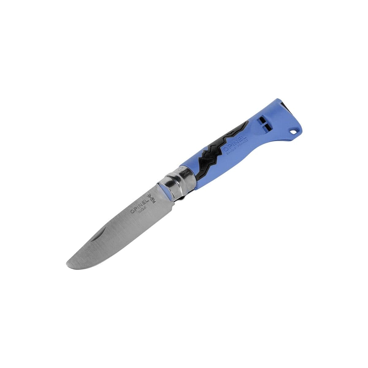 Opinel Outdoor Junior No. 07 Taschenmesser mit Pfeife blau