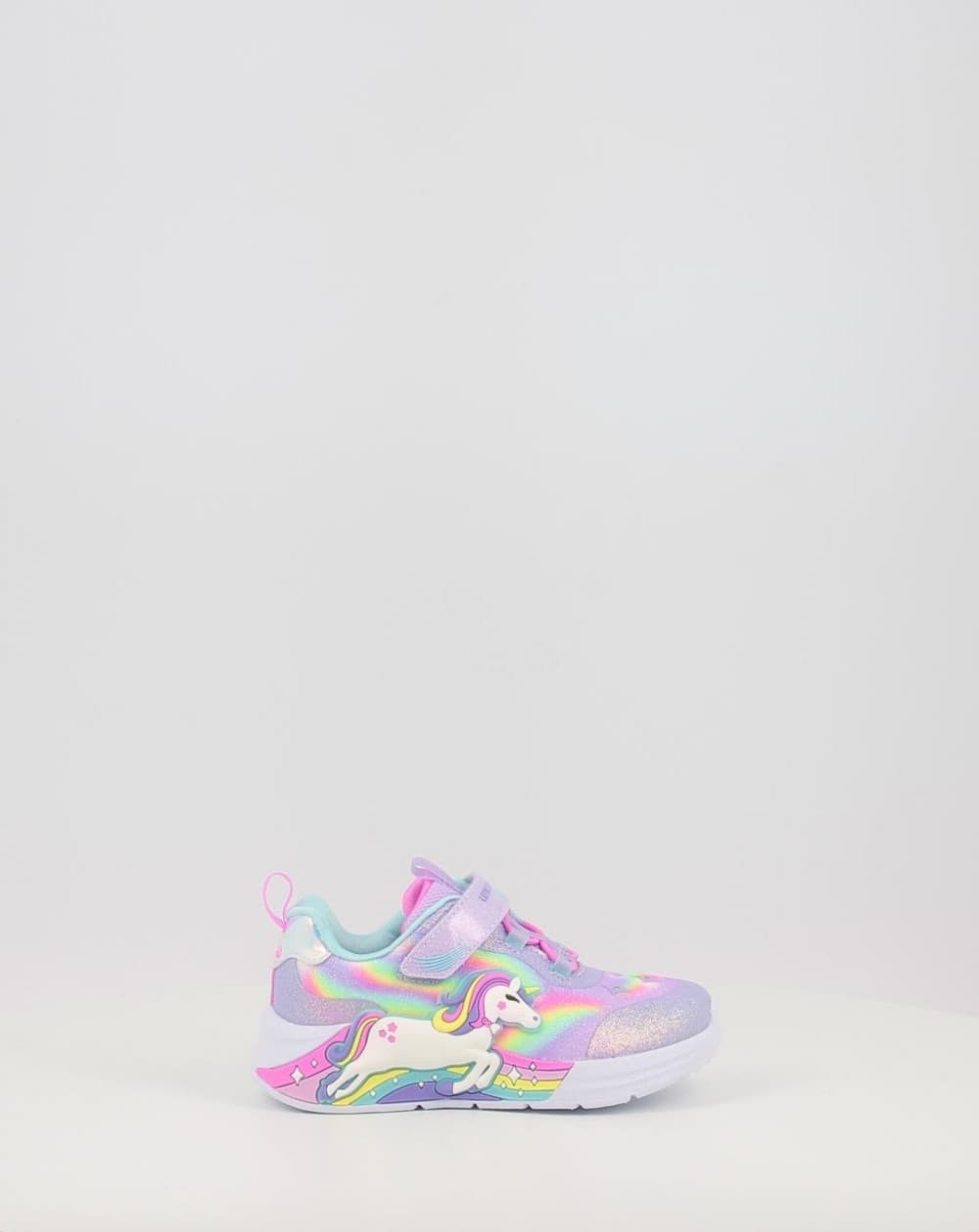 Schuhe sneaker Skechers S-LIGHTS UNICORN CHASER Violett Größe - 23, Farbe - Violett