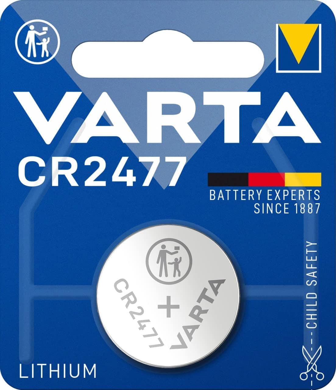 Varta CR2477 3V Batterie Lithium Knopfzelle
