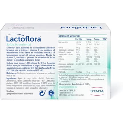 Salud Bucodental Menta 30 Comprimidos