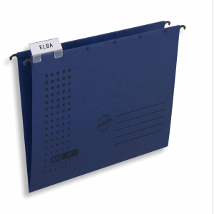 Hängemappe chic A4 230g qm Karton dunkelblau VE=5 Stück