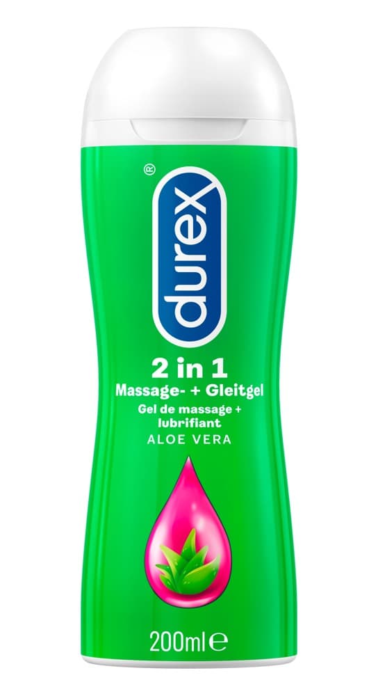 DUREX play 2 in 1 Massage-Gel 200ml Vaginal Anal Intimgel Gleitgel Massagegel