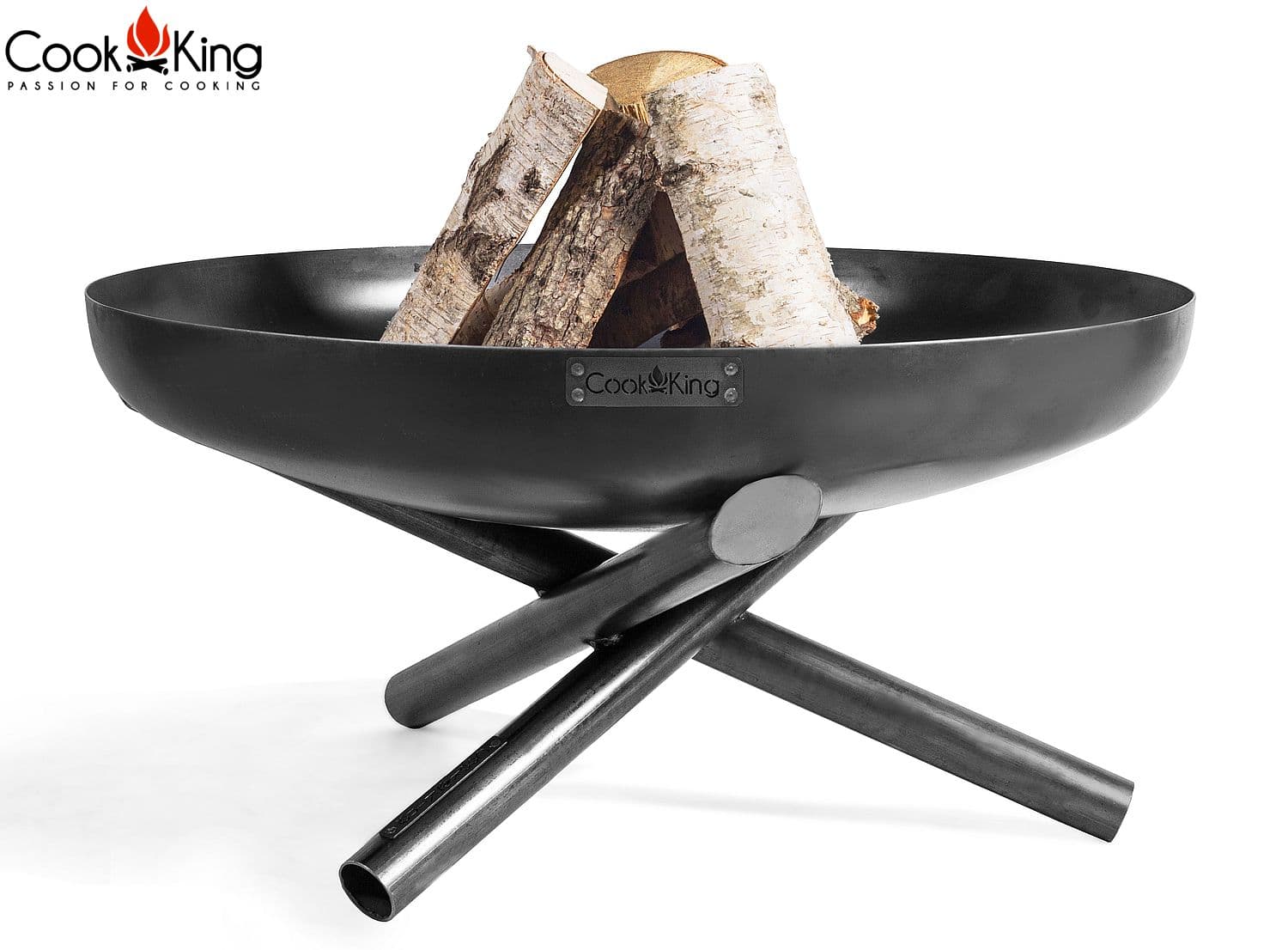 CookKing 111346 Feuerschale Feuerstelle Terrassenschale „INDIANA“ 60cm