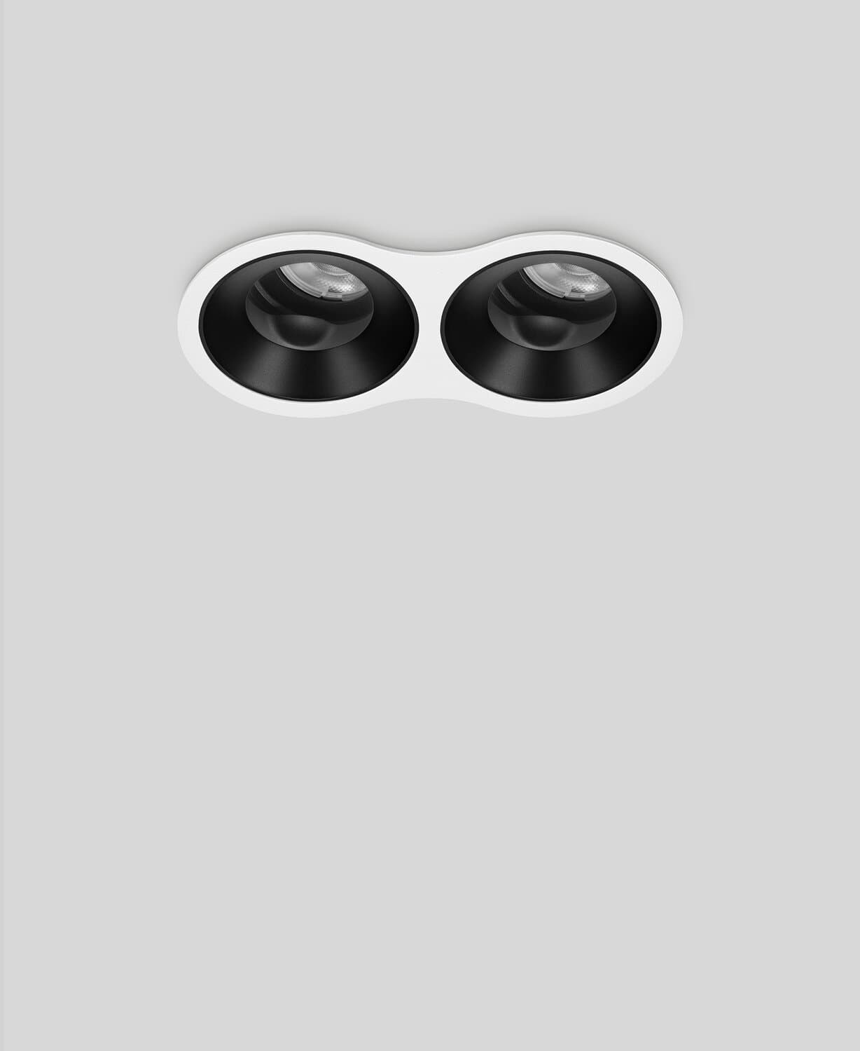 p.116.101RS2 LED Decken-Einbau-Strahler WB/TW/2x 351-666/30° (2x 350 mA)