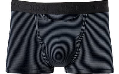HOM Herren Trunk schwarz Mikrofaser/Funktion Gestreift