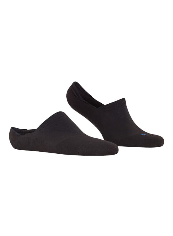 Falke Herren Socken schwarz Mikrofaser unifarben