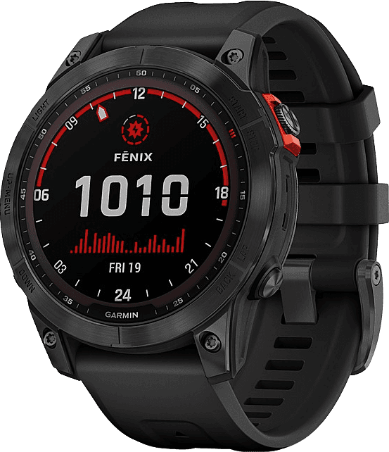 Garmin FENIX 7 SOLAR Smartwatch, Stainless Steel Case, 47mm