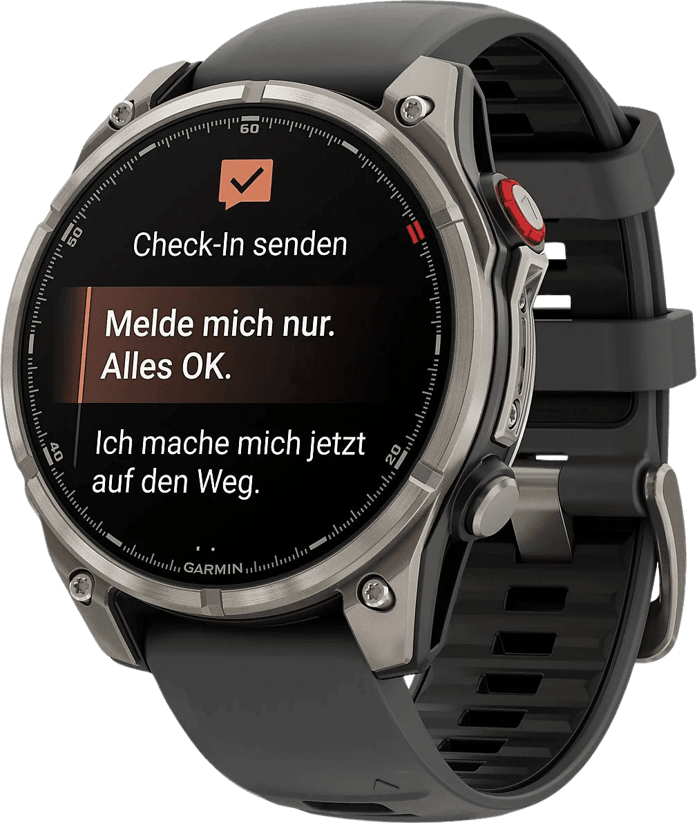 Garmin fēnix 8 Pro – AMOLED LTE Smartwatch, Titan-Gehäuse, 47 mm