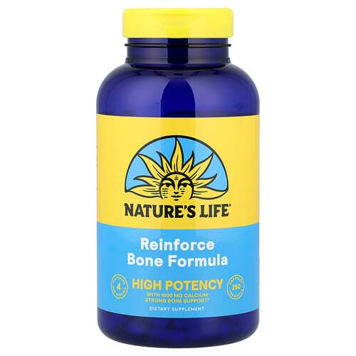 Nature's Life, Reinforce Bone Formula, 250 Kapseln